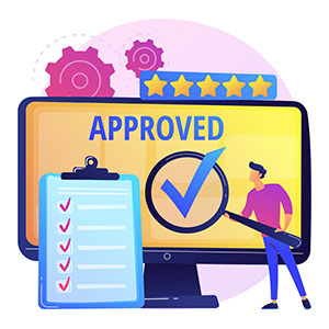 approved check